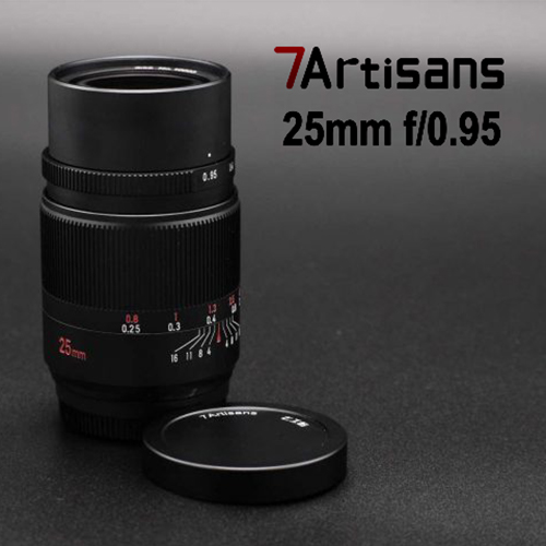 7Artisans ra mắt ống kính streetlife đường phố 7artisans 25mm f0.95