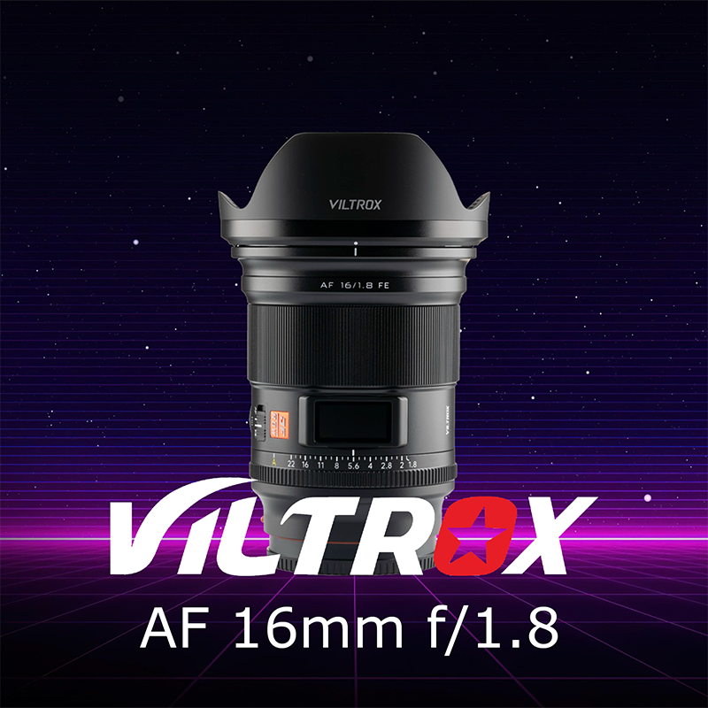Viltrox ra mắt chiếc ống kính lấy nét tự động mới cho ngàm Sony E - Viltrox AF 16mm f/1.8 