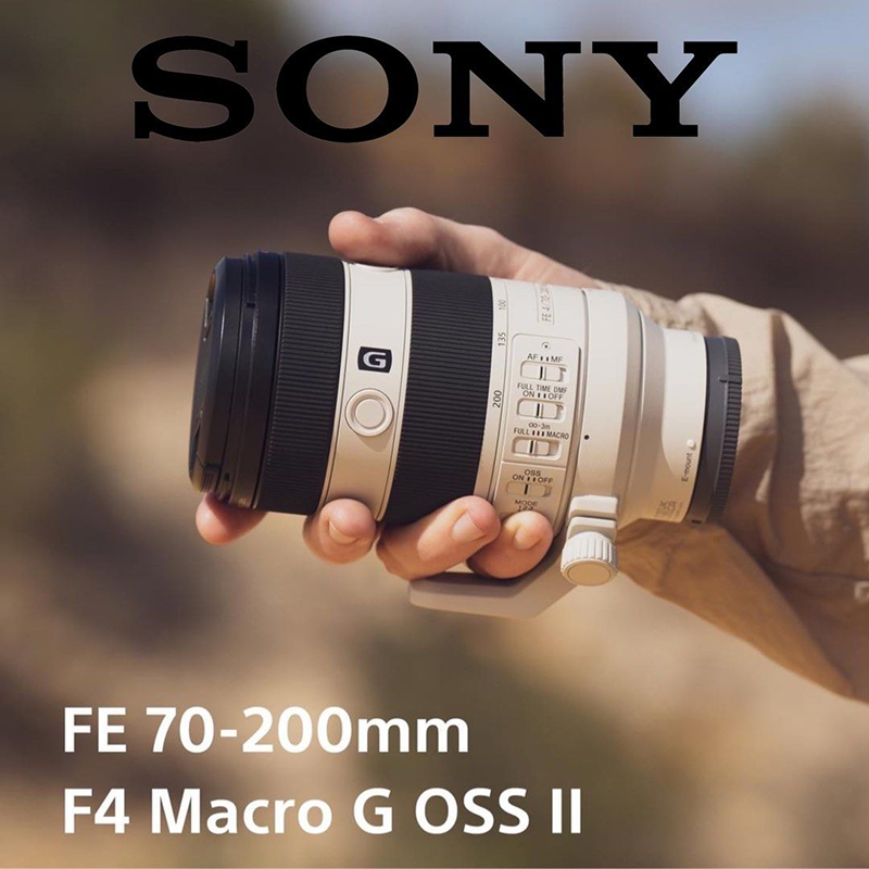 Sony FE 70-200mm F4 Macro G OSS II - Chiếc ống kính tele kiêm macro mới đến từ Sony