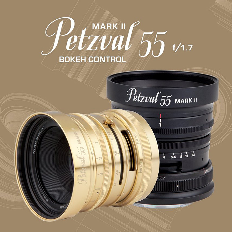 Petzval 55mm f/1.7 - Ống kính dành riêng cho các máy ảnh Mirrorless FullFrame của Nikon Z, Canon R và Sony Alpha 7
