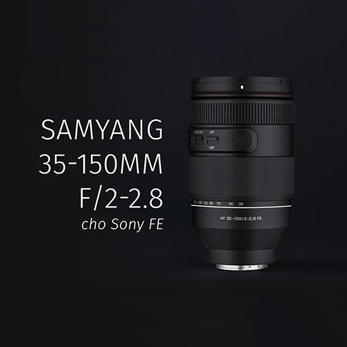 Samyang 35-150mm f/2-2.8 FE - Chiếc ống kính đa dụng cho Sony mới nhất đến từ Samyang