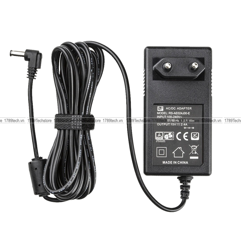 AC Adapter nguồn 15V (chuẩn EU/US)