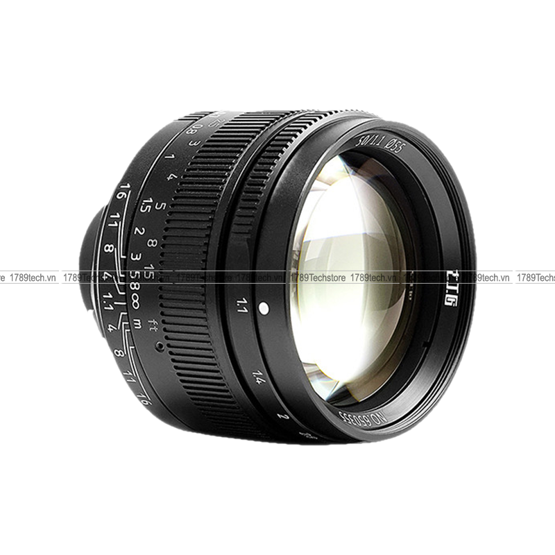 7artisans 50mm F/1.1 (Manual Focus) (Black/Silver)