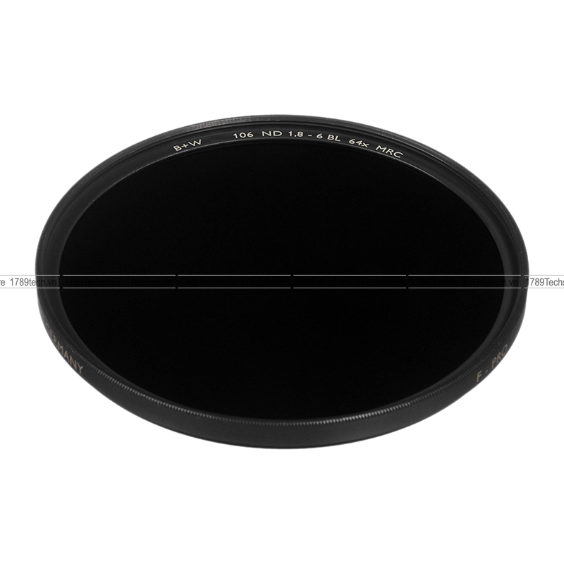 B+W F-Pro 106M ND64 82mm Filter (6-Stop)