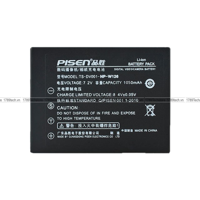 Pisen NP-W126 (for Fujifilm)