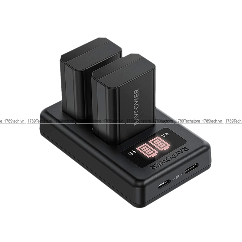 Bộ pin sạc RAVpower NP-FW50 cho Sony