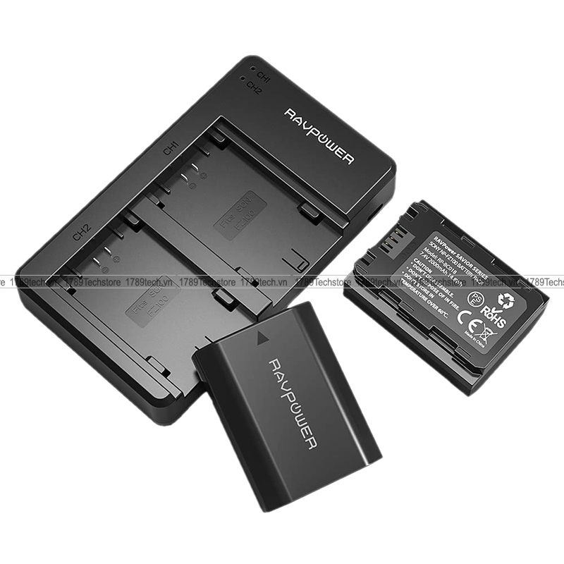 Bộ pin sạc RAVpower NP-FZ100 cho Sony