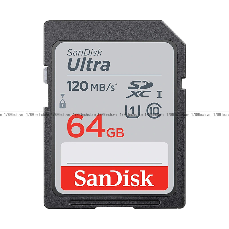Sandisk Ultra SDXC USH-I 64GB 120Mb/s