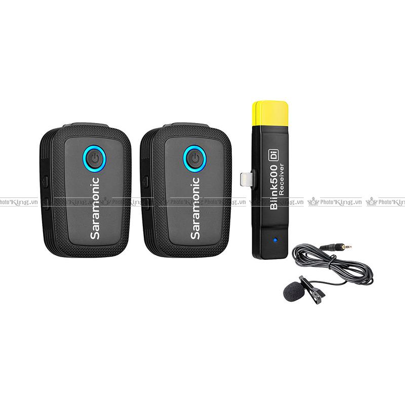 Saramonic Blink 500 B4 Wireless Microphone iOS Devices (TX+TX+RX)