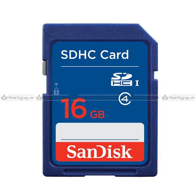 Sandisk SDHC 16Gb Class 4