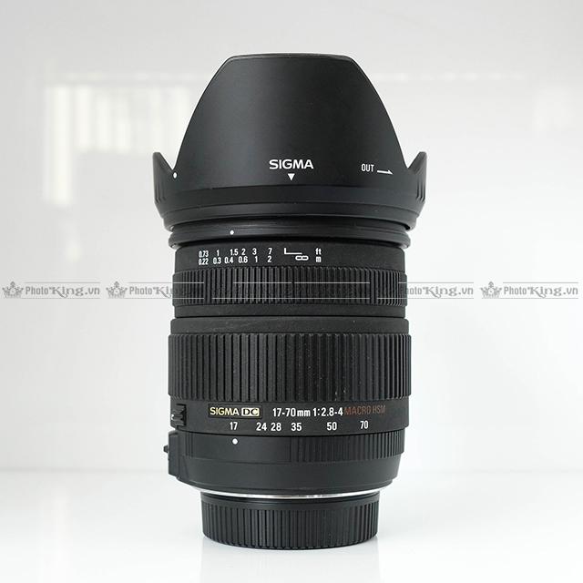 Sigma 17-70mm f/2.8-4 DC Macro OS HSM cũ